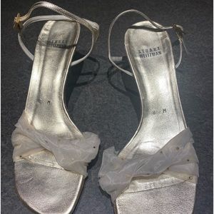 STUART WEITZMAN Kitten 2.5 Inch Heel Sandals
